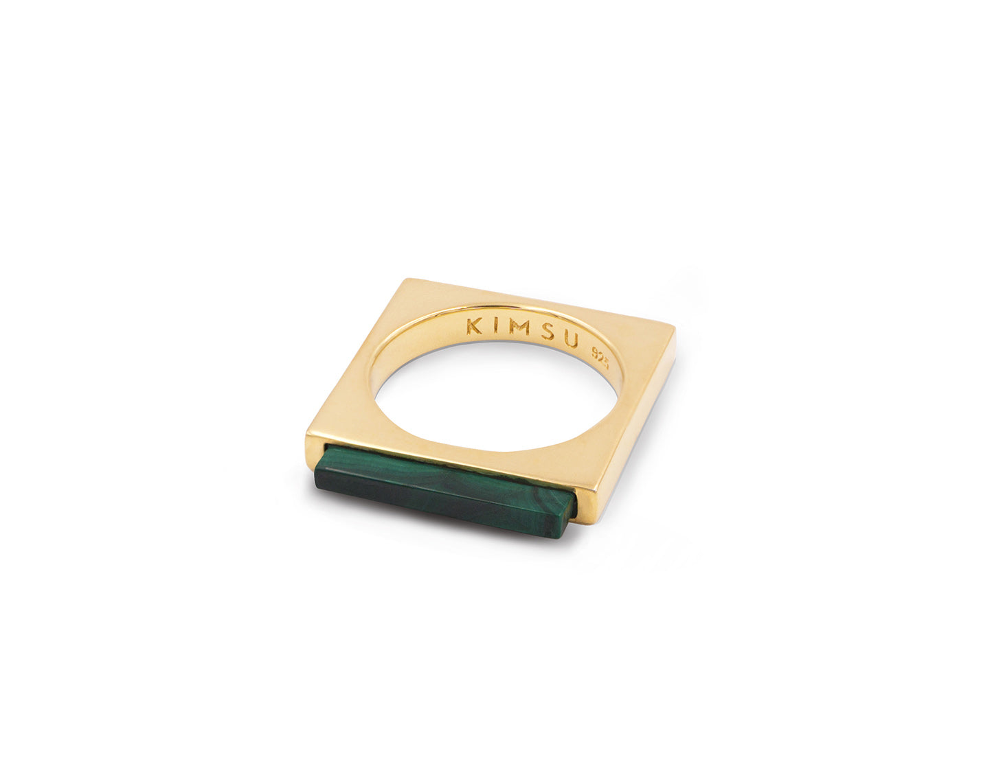 Quadrato Ring Gold