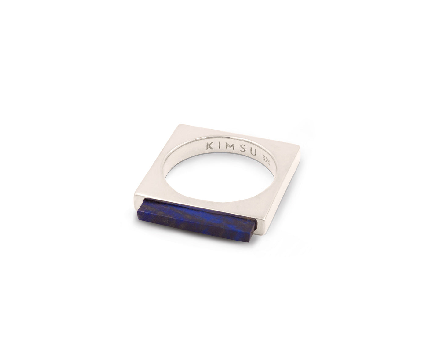 Quadrato Ring Silber