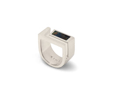 Edge Ring Silver