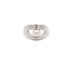 Eye Ring Silver