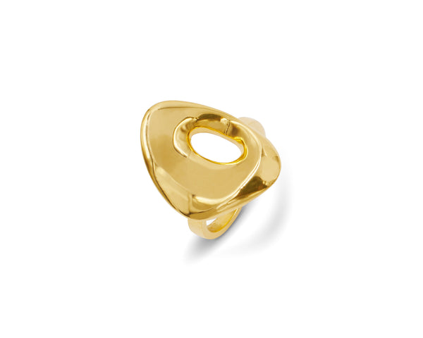 Bague Halo en or