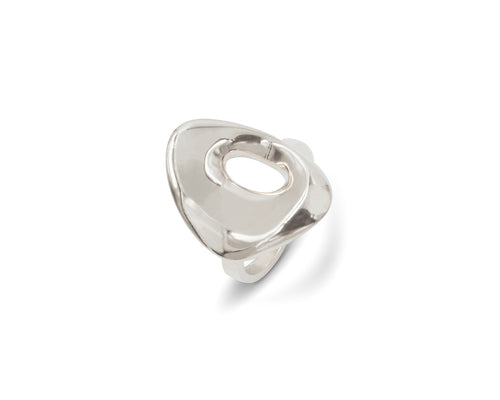 Halo Ring Silver
