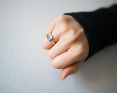 Jasper Ring Silver
