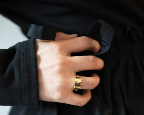 Scala Bold Ring Gold