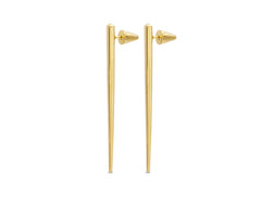 Scala Drop Earrings Gold