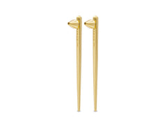 Scala Drop Earrings Gold