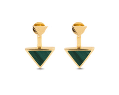Triangolo Studs Gold
