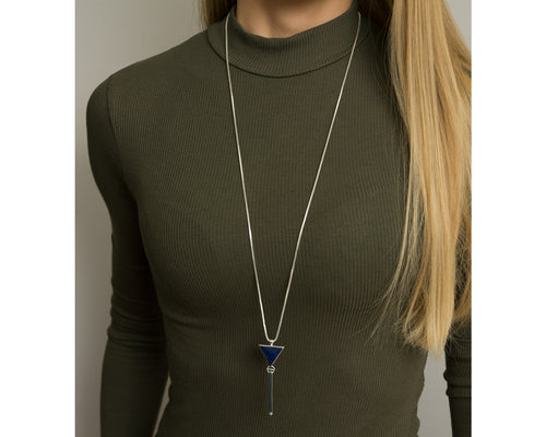 Triangolo Pendant Silver